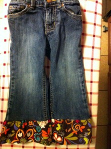 finished jeans